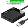 Ugreen All in One USB 3.0 Card Reader SD TF CF MS Micro SD Smart Card Reader for Samsung Sandisk Memory Cards USB SD Adapter