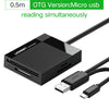 Ugreen All in One USB 3.0 Card Reader SD TF CF MS Micro SD Smart Card Reader for Samsung Sandisk Memory Cards USB SD Adapter