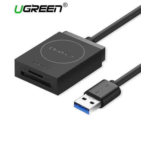 Ugreen Card Reader Mini USB 3.0 SD Micro SD TF OTG Smart Card Reader for Samsung Kingston Memory Cards Reader USB SD Adapter