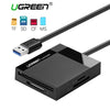 Ugreen All in One USB 3.0 Card Reader SD TF CF MS Micro SD Smart Card Reader for Samsung Sandisk Memory Cards USB SD Adapter